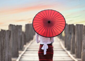 Czym chustka na głowę chronić przed słońcem?